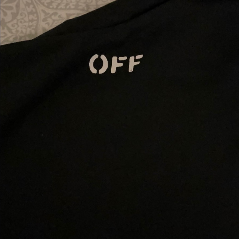 Black one shoulder Off White swimsuit size 42